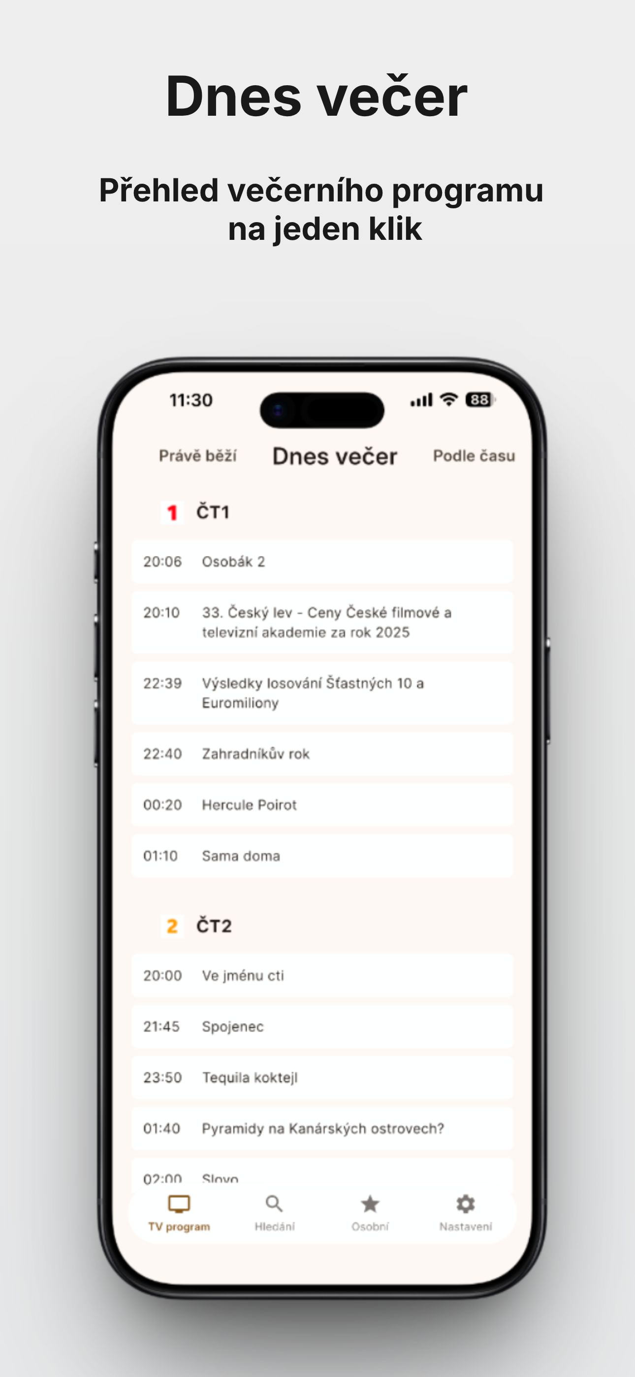 Mobile App Ab2015.de (TV-Programm)